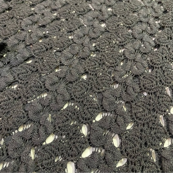 Staring at Stars Black Crochet Sweater - Picture 2 of 8